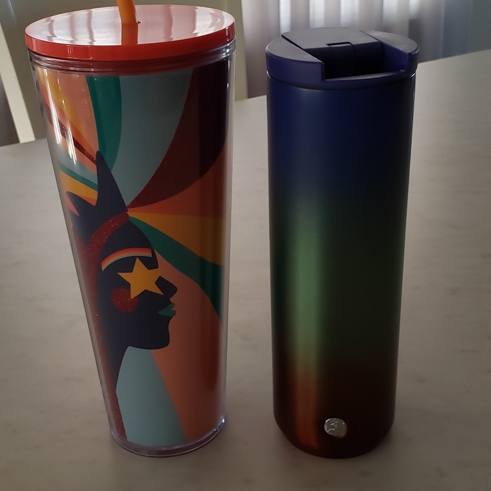 Starbucks Cold Tumbler and SS Tumbler